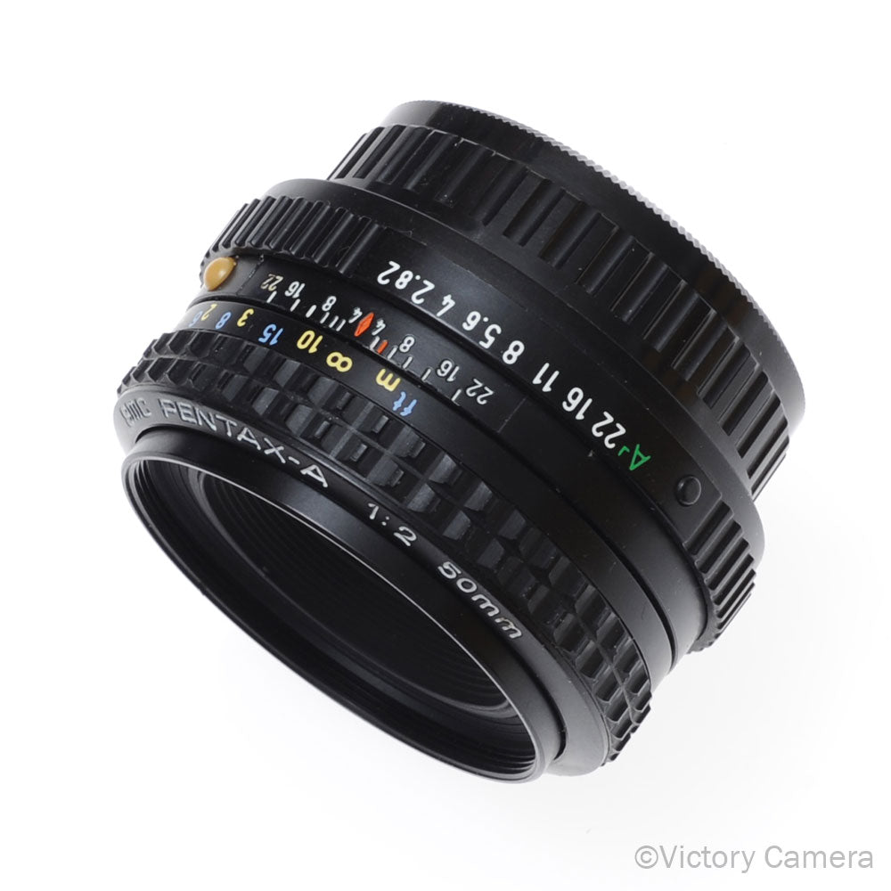 Pentax Pentax-A 50mm f2 Standard Prime Lens for K Mount [MINT] - Victory Camera