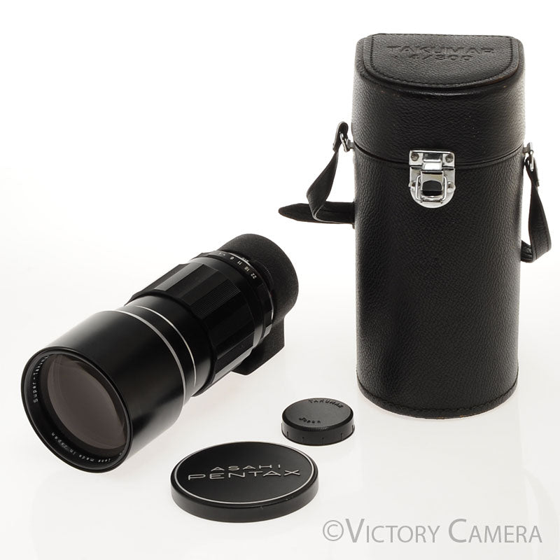 Pentax Super Takumar 300mm f4 Telephoto Prime Lens for M42 Screw Mount [EXC+] - Victory Camera