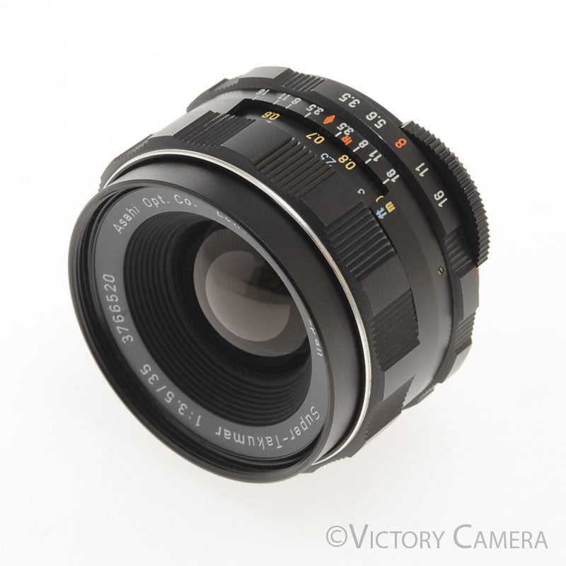 Pentax Super Takumar 35mm f3.5 M42 Screw Mount Wide Angle Lens [EXC+] - Victory Camera