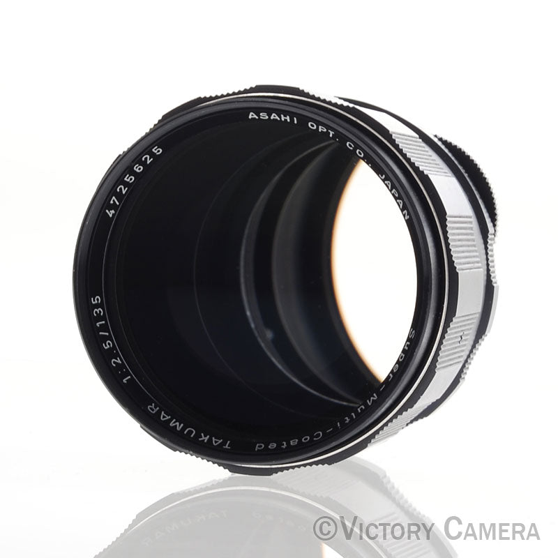 Pentax SMC Takumar 135mm f2.5 Fast M42 Screw Mount Lens w/ Case [EXC] - Victory Camera