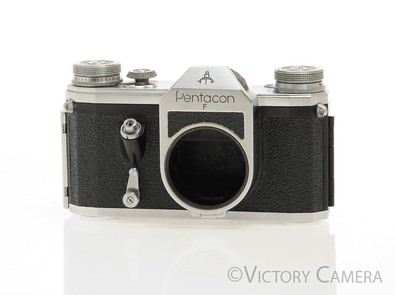 Petacon F Chrome 35mm M42 Mount Camera Body [EXC+] - Victory Camera