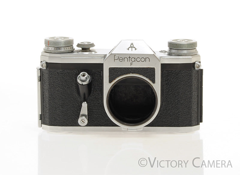 Petacon F Chrome 35mm M42 Mount Camera Body [EXC+] - Victory Camera