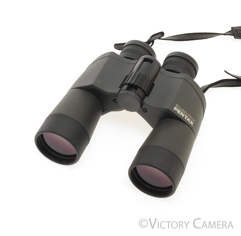 Pentax 10x50 6.5 Degrees PCF Binoculars w/ Case [MINT-] - Victory Camera