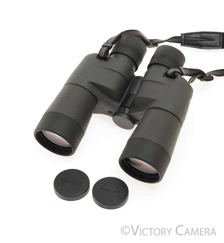 Pentax 10x50 6.5 Degrees PCF Binoculars w/ Case [MINT-] - Victory Camera