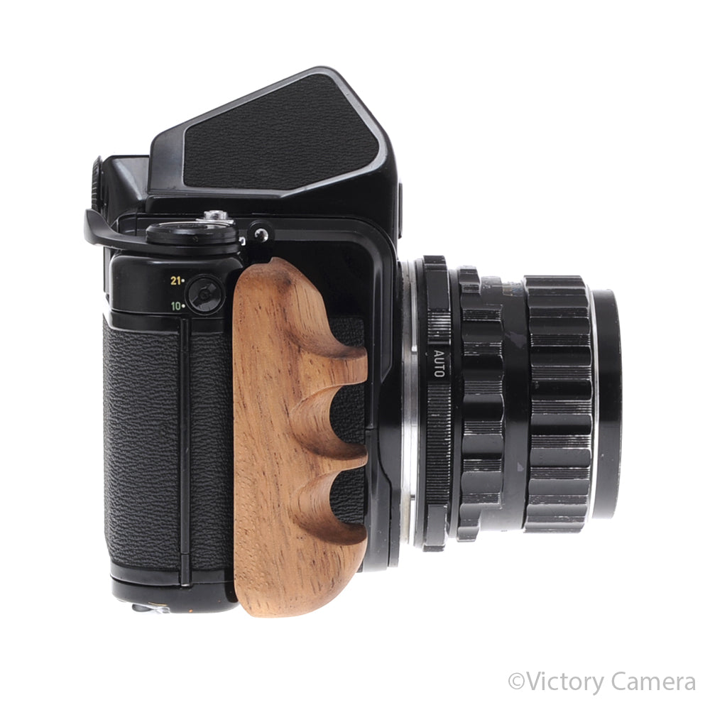 Pentax 6x7 67 Camera w/ Standard Non-Metered Prism w/ 105mm f2. [EXC+] image 7