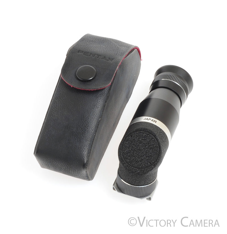 Asahi Pentax Right Angle Finder for Spotmatic Camera w/ Case -Clean Glass- - Victory Camera