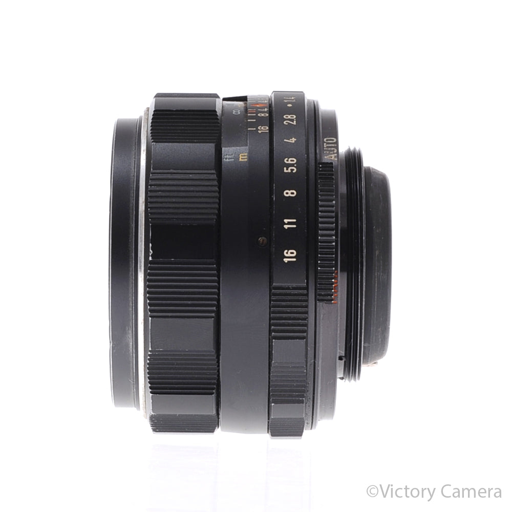 Pentax Super-Takumar 50mm f1.4 M42 Screw Mount Thorium Glass Lens [EXC] - Victory Camera