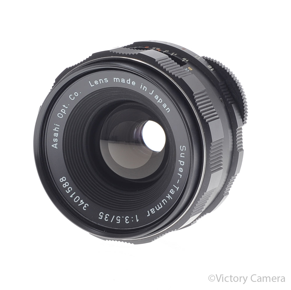 Pentax Super-Takumar 35mm f3.5 M42 Screw Mount Wide Angle Lens [EXC-] - Victory Camera