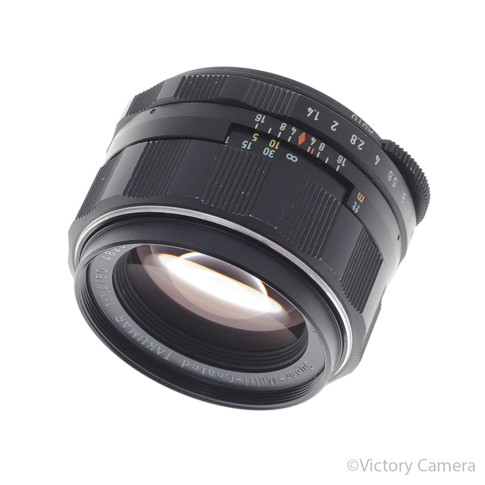 Pentax Super-Takumar 50mm f1.4 M42 Screw Mount Thorium Glass Lens [EXC] image 1
