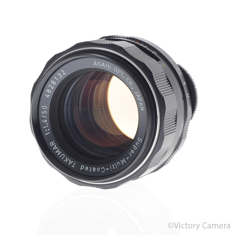 Pentax Super-Takumar 50mm f1.4 M42 Screw Mount Thorium Glass Lens [EXC] image 2