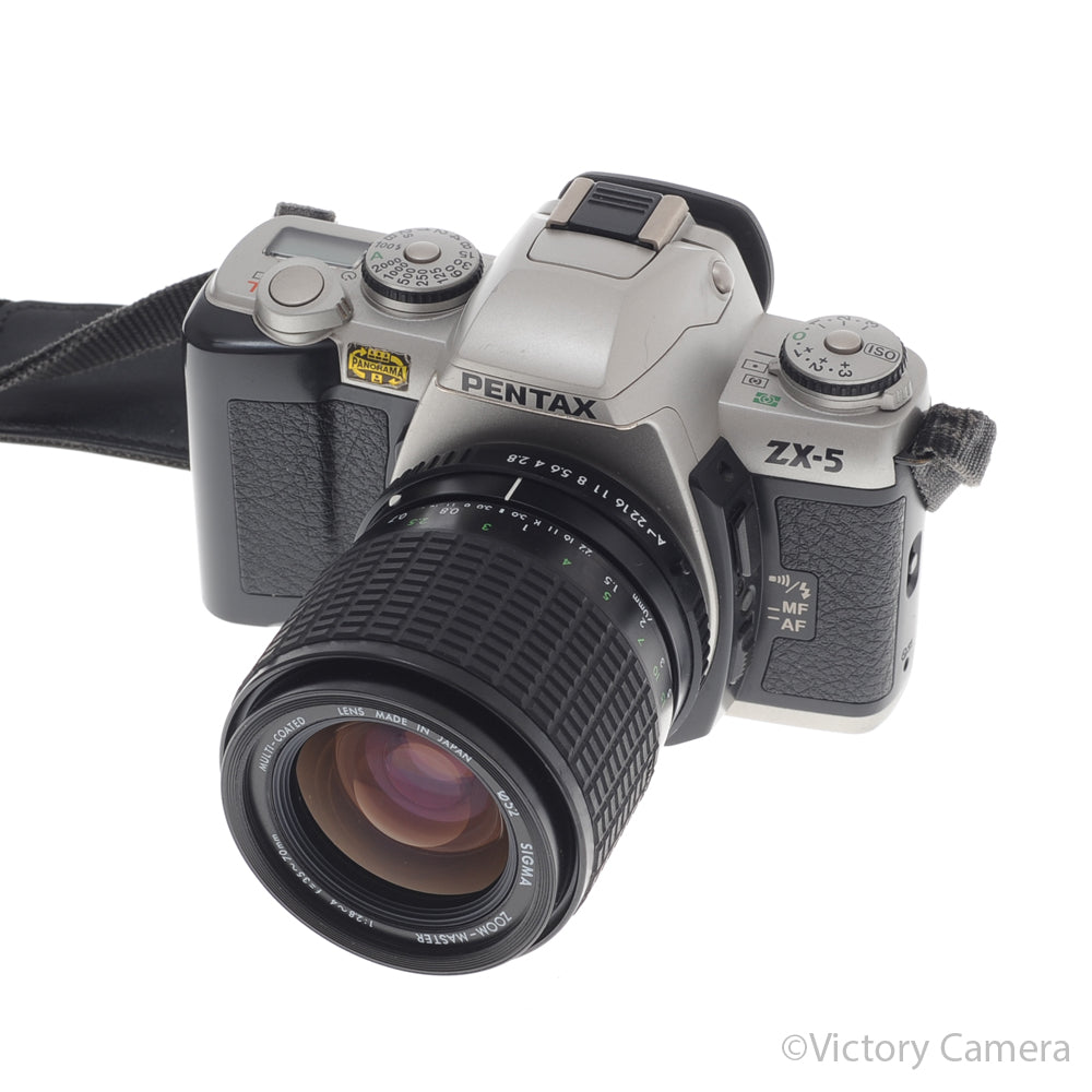 Pentax ZX-5 AF 35mm Film Camera w/ 35-70mm Zoom Lens [EXC] image 2
