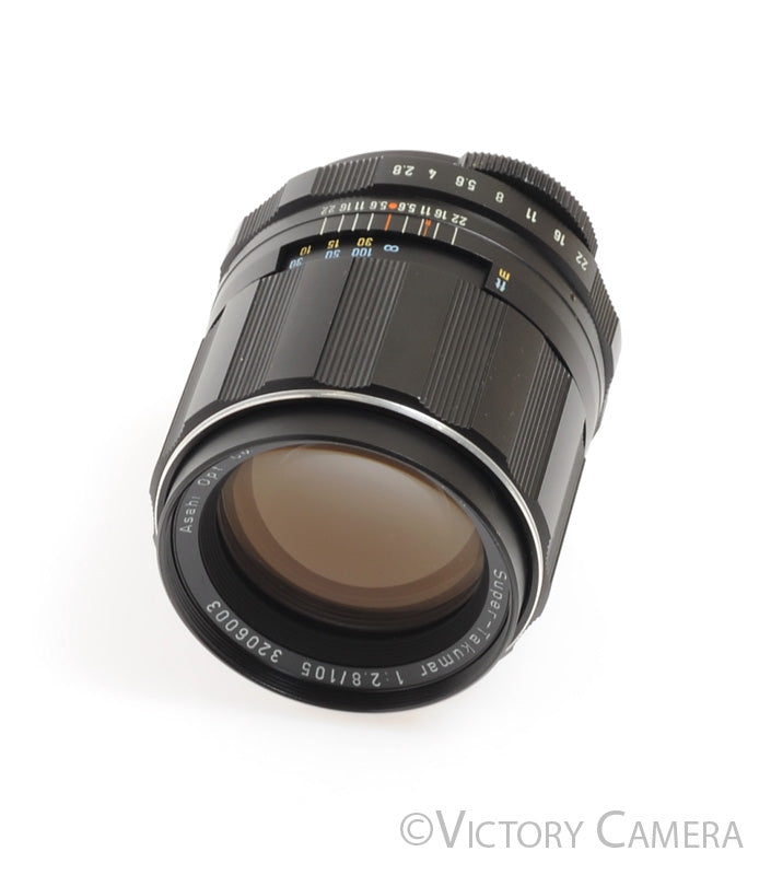 Pentax Super Takumar 105mm Telephoto Lens for M42 Screw Mount [EX