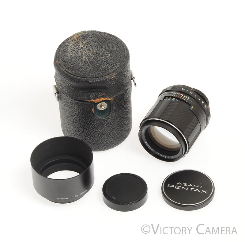 Pentax Super Takumar 105mm f2.8 Telephoto Lens for M42 Screw Mount [EX