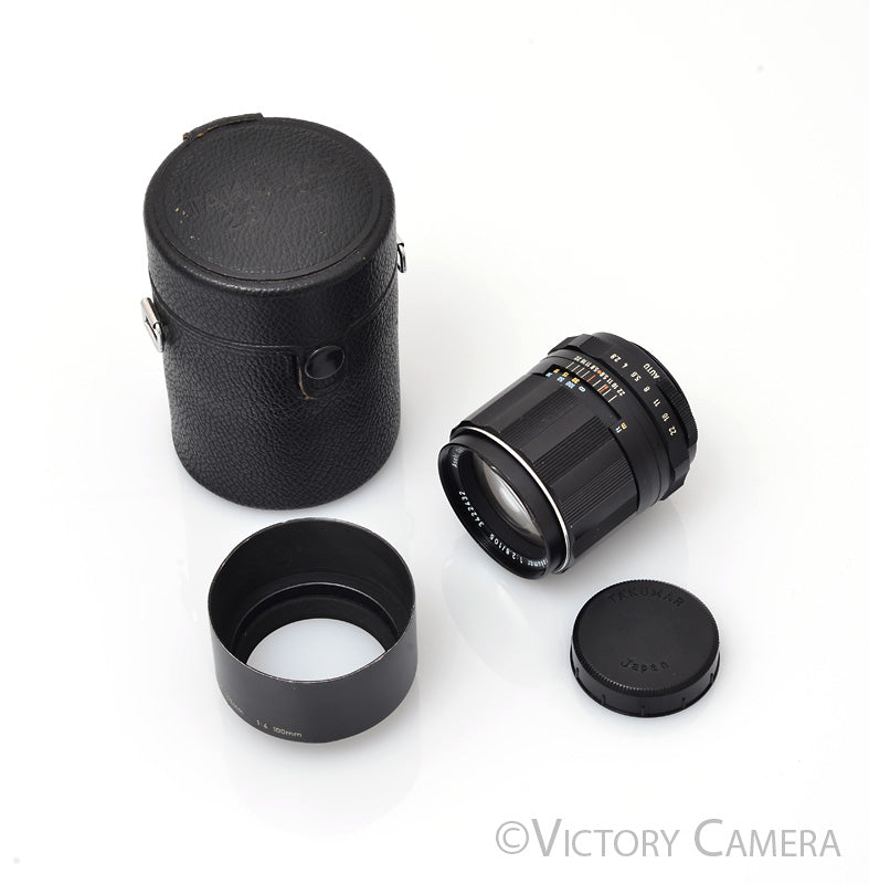 Pentax Super Takumar 105mm f2.8 Telephoto Lens for M42 Screw Mount  [GOOD] - Victory Camera