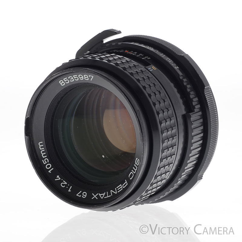 Pentax SMC 105mm f2.4 Prime Lens for 6x7 67 67II [GOOD] - Victory Camera