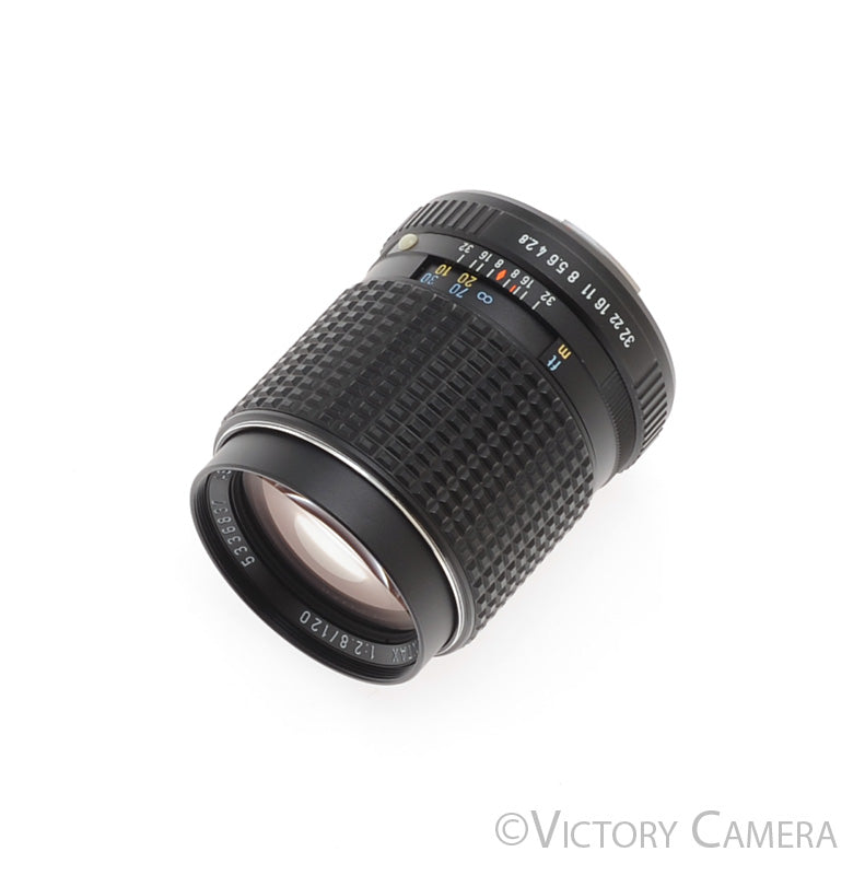 Pentax SMC 120mm f2.8 Telephoto Prime Lens for K Mount [EXC+] - Victory Camera