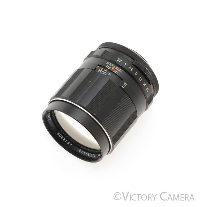 Pentax SMC Takumar 135mm f2.5 Fast m42 Screw Mount Lens w/ Case [EXC+] - Victory Camera