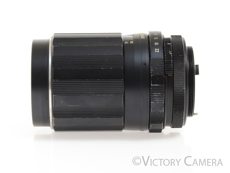 Pentax Super-Takumar 135mm f3.5 m42 Screw Mount Lens w/ Hood -Clean-