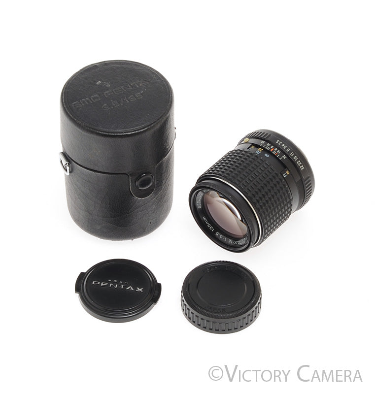 Pentax SMC Pentax-M 135mm f3.5 Telephoto Lens for K Mount [EXC-] - Victory Camera