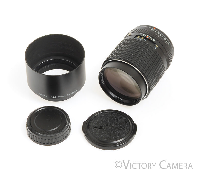 Pentax SMC 135mm f2.5 Telephoto Prime Lens for K Mount  [EXC+] - Victory Camera