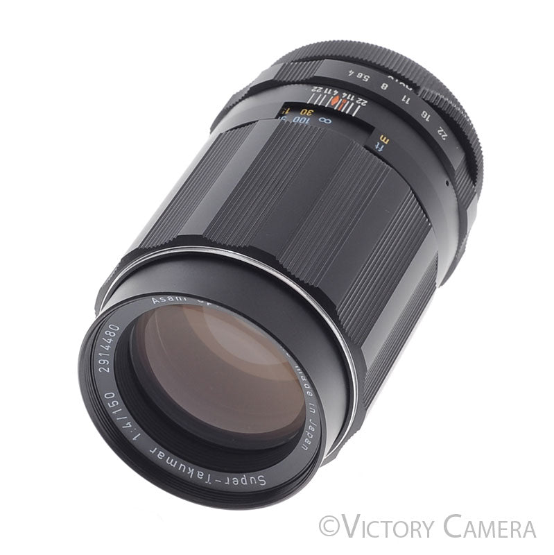 PENTAX SPF 4台 Takumarレンズ付 ジャンク Pentax Super Takumar 150mm f4 Telephoto Lens for M42 Screw Mount [EXC+