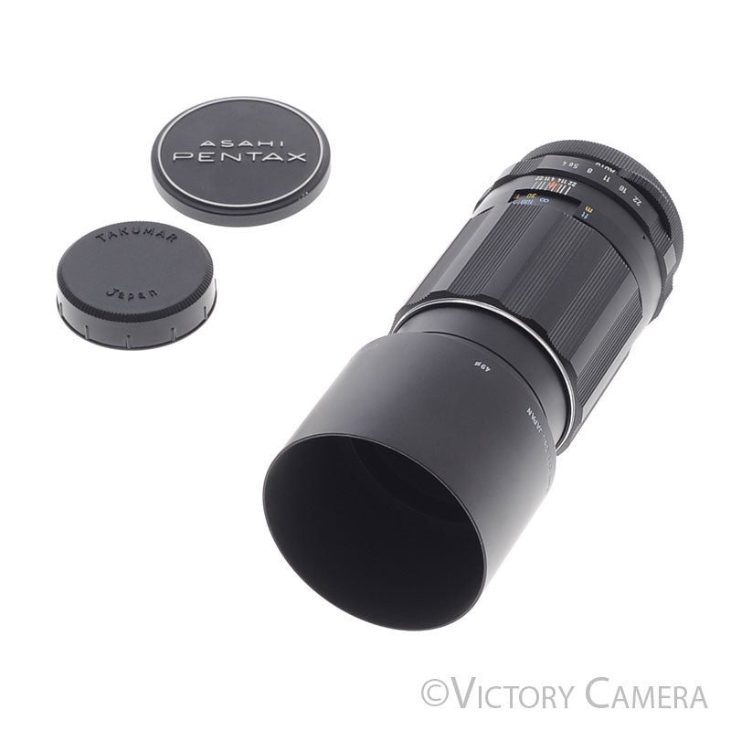 Pentax Super Takumar 150mm f4 Telephoto Lens for M42 Screw Mount  [EXC+] - Victory Camera