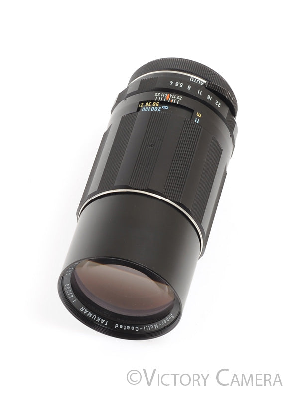 Pentax Super-Takumar SMC 200mm f4 M42 Screw Mount Lens  -Clean- - Victory Camera