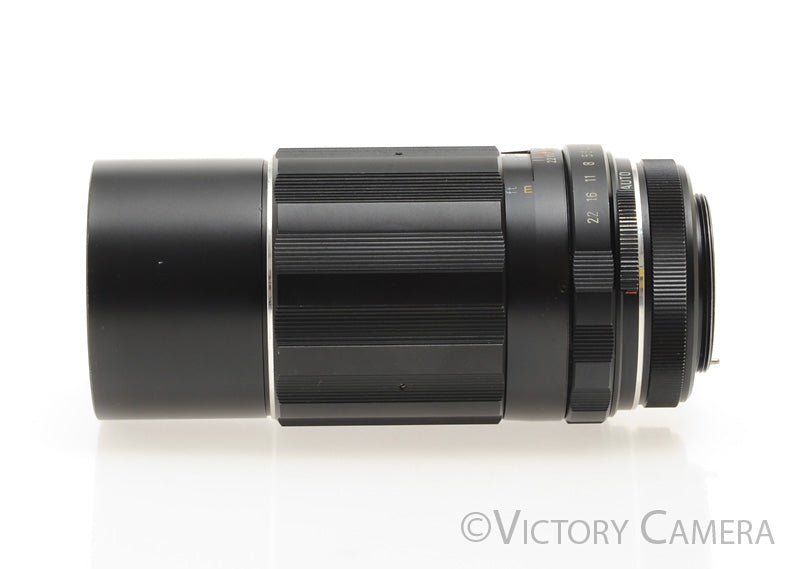 Pentax Super-Takumar SMC 200mm f4 M42 Screw Mount Lens w/ Shade [EXC]
