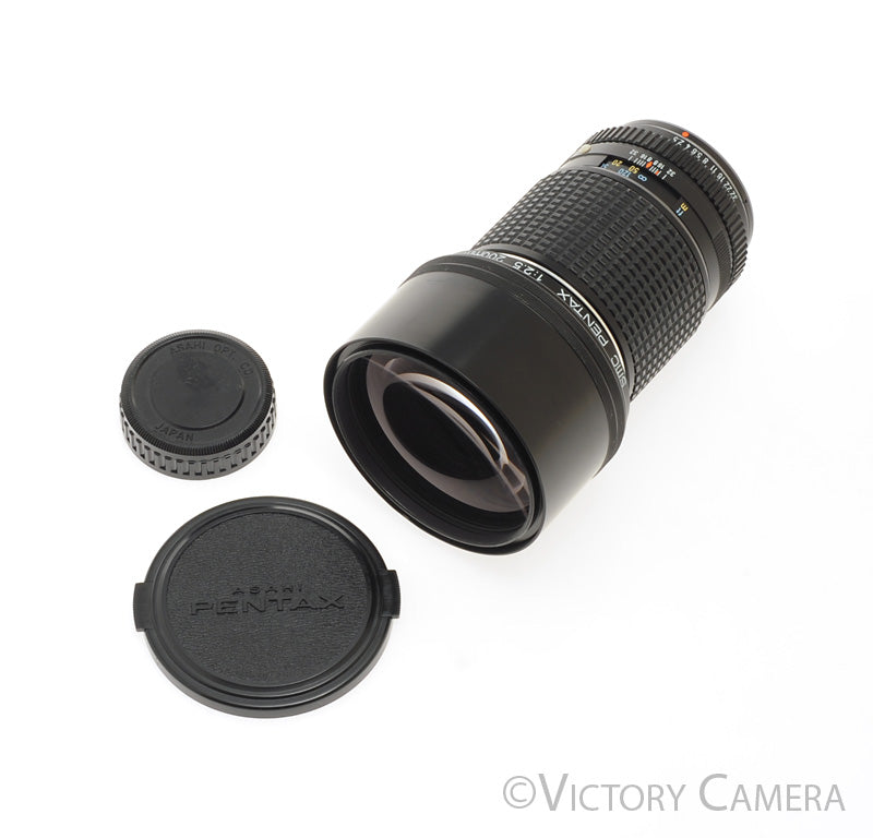 Pentax SMC 200mm f2.5 FAST Telephoto Prime Lens for K Mount - Victory Camera