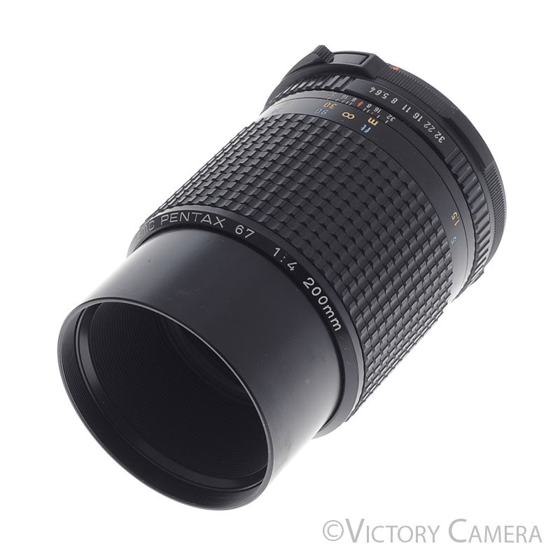 Pentax 6x7 67 SMC 200mm f4 Telephoto Portrait Lens [EXC+] - Victory Camera