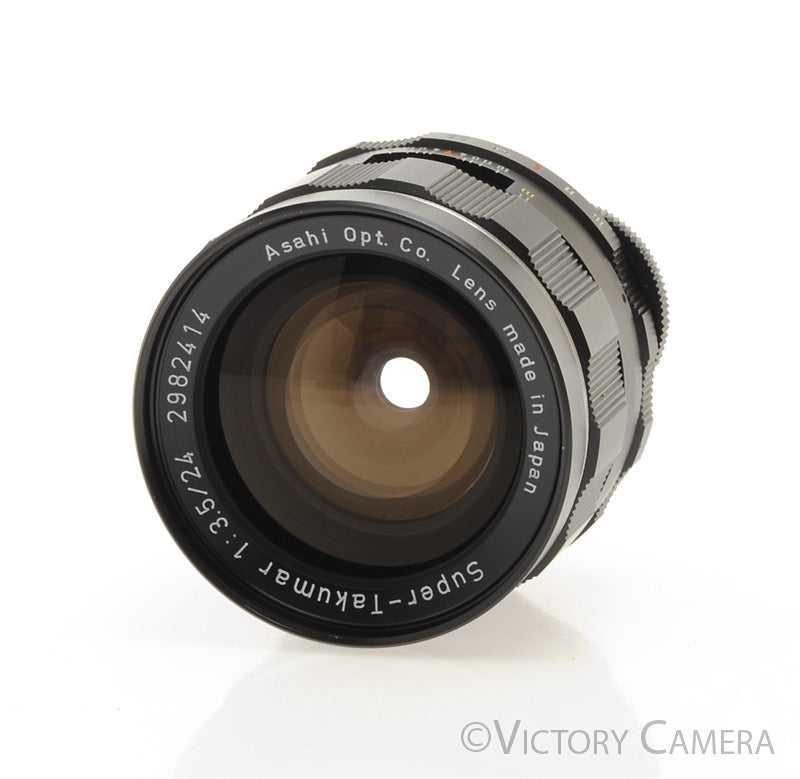 Pentax Takumar SMC 24mm f3.5 Wide Angle Lens for M42 Screw Mount [EXC+]
