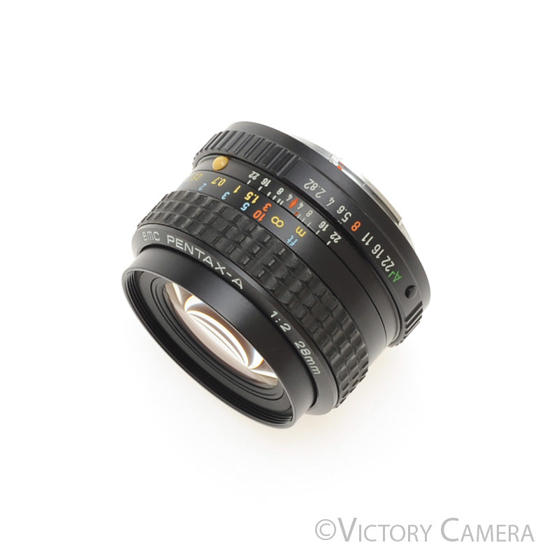 Pentax SMC Pentax-A 28mm f2 FAST Wide Angle Lens for K Mount  [EXC] - Victory Camera
