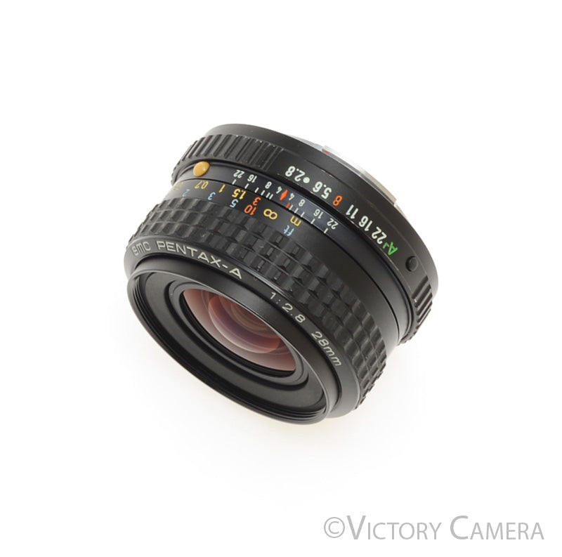 Pentax-A SMC 28mm f2.8 K Mount Wide Angle Prime Lens [EXC] - Victory Camera