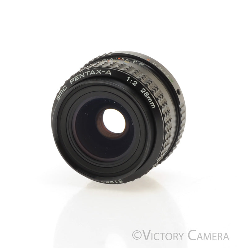 Pentax SMC Pentax-A 28mm f2 FAST Wide Angle Lens for K Mount  [EXC] - Victory Camera