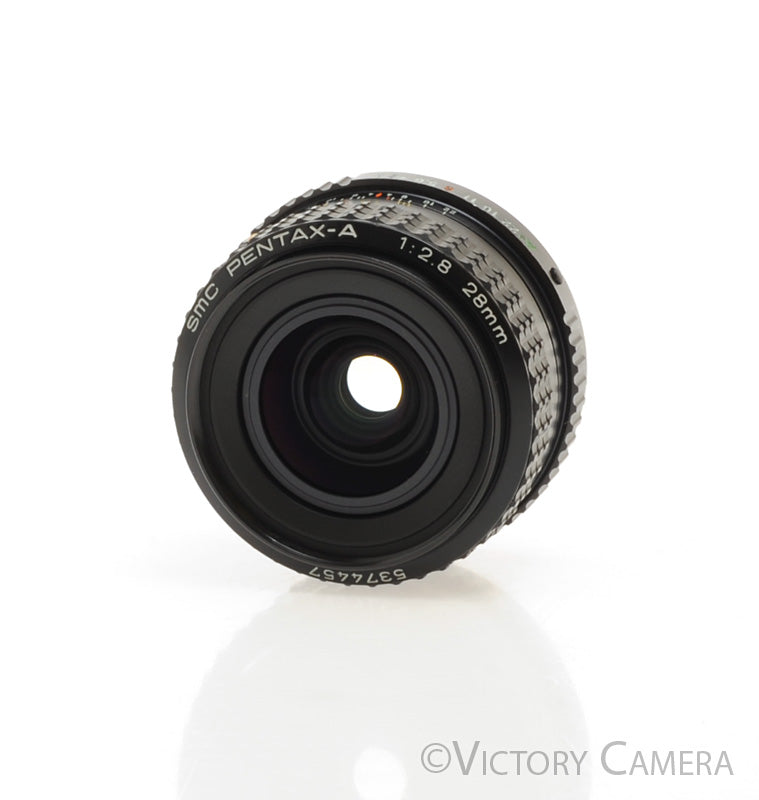 Pentax-A SMC 28mm f2.8 K Mount Wide Angle Prime Lens [EXC] - Victory Camera