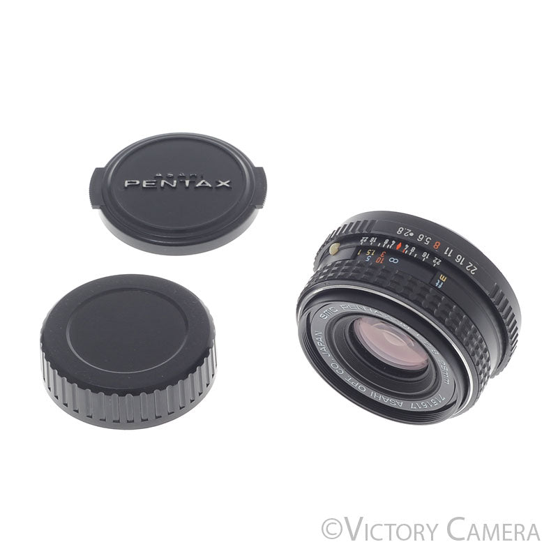 Pentax SMC Pentax-M 28mm f2.8 Wide Angle Prime Lens for K Mount [MINT-] - Victory Camera