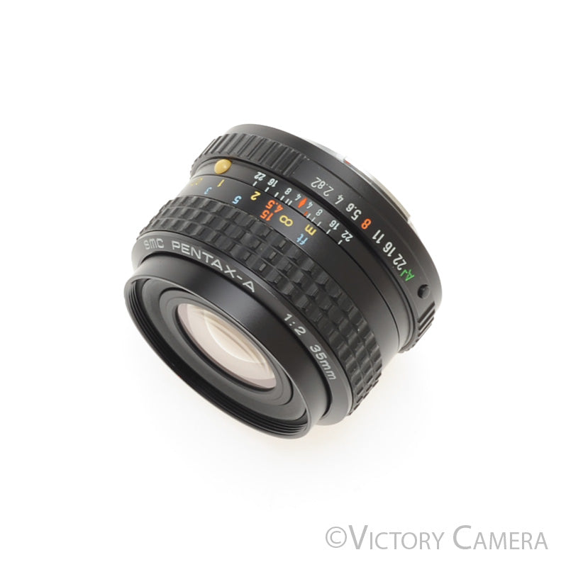 Pentax Pentax-A 35mm f2 Fast Wide Angle K Mount Prime Lens [EXC+] - Victory Camera