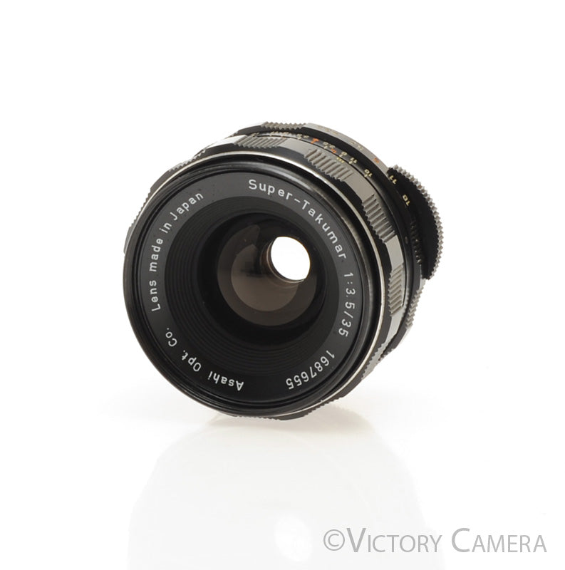 Pentax Super-Takumar 35mm f3.5 M42 Screw Mount Wide Angle Lens [EXC] - Victory Camera