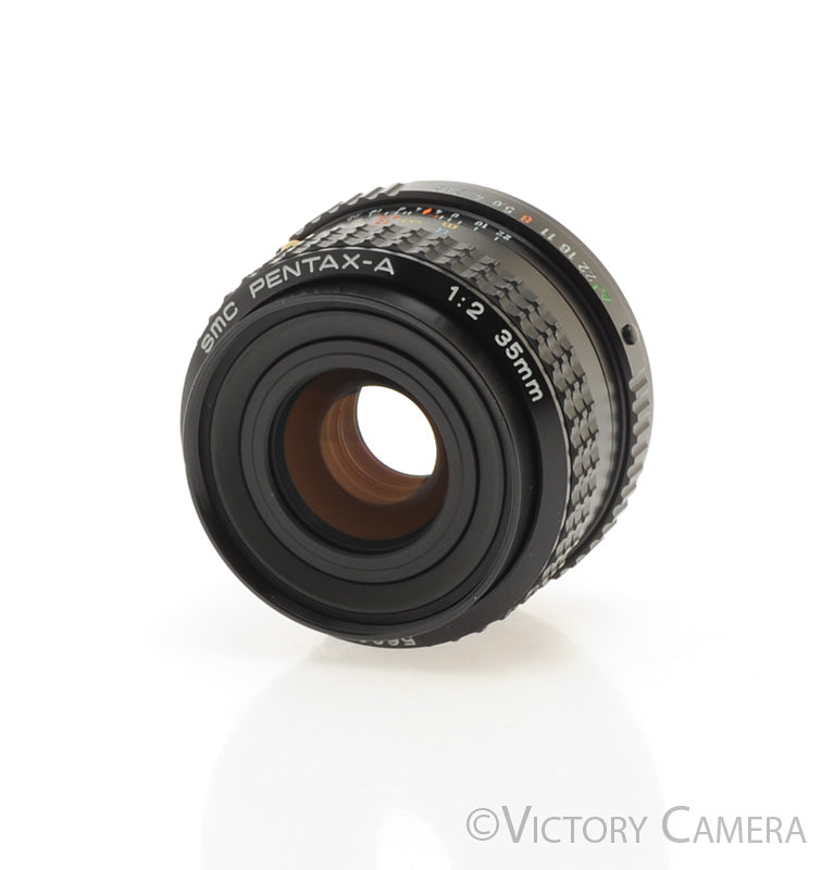 Pentax Pentax-A 35mm f2 Fast Wide Angle K Mount Prime Lens [EXC+] - Victory Camera