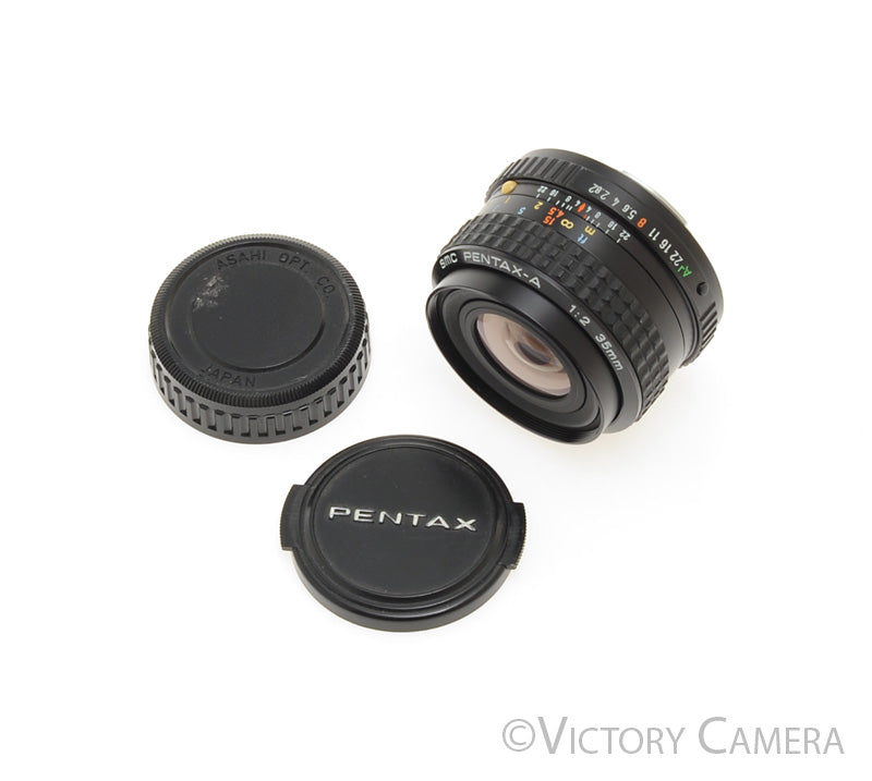 Pentax Pentax-A 35mm f2 Fast Wide Angle K Mount Prime Lens [EXC+] - Victory Camera