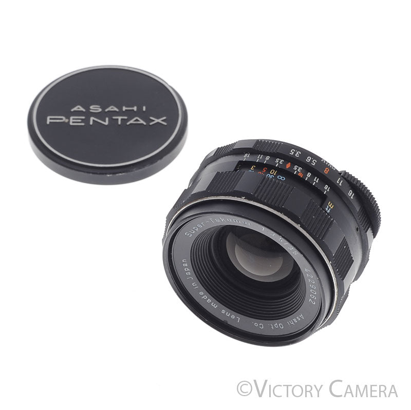 Pentax SMC Takumar 35mm f3.5 M42 Screw Mount Wide Angle Lens [EXC] - Victory Camera