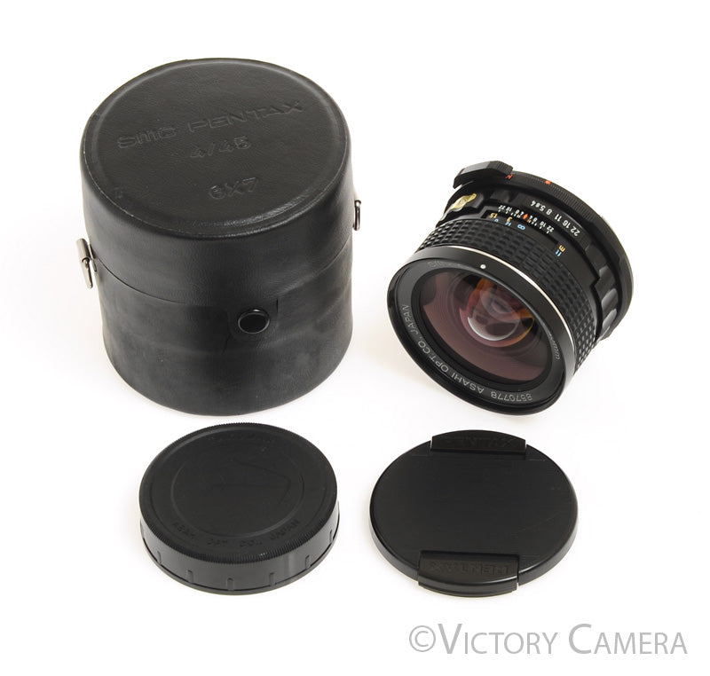 Pentax 67 6x7 45mm f4 Wide Angle Lens w/ Case [MINT-]