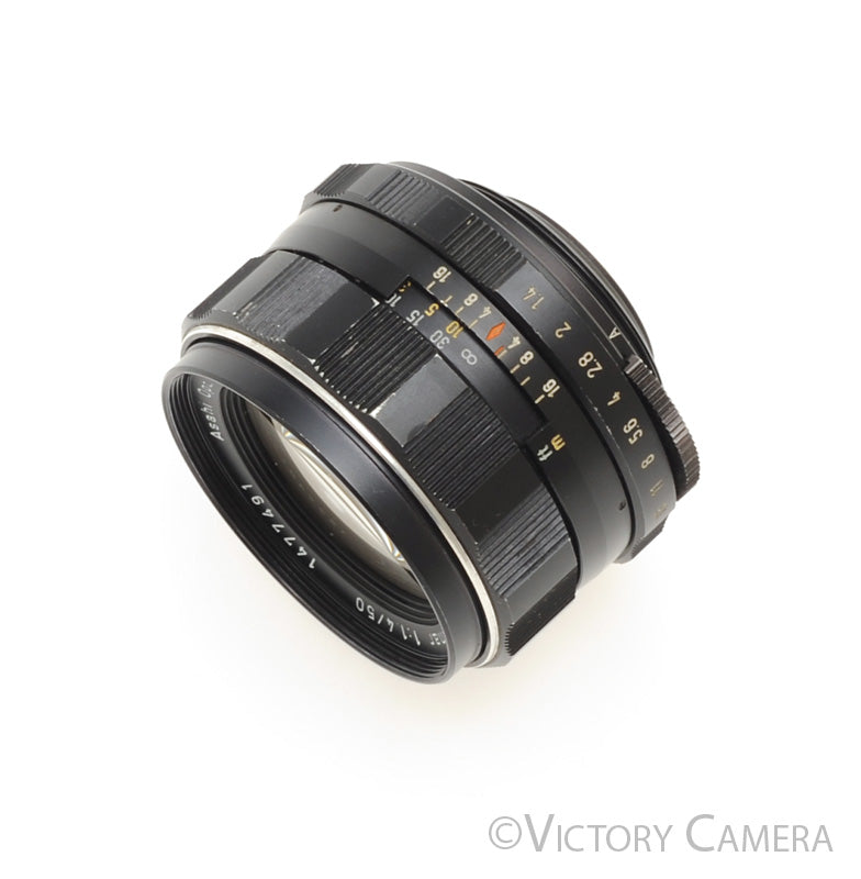 Pentax Super-Takumar 50mm f1.4 8 Element Thorium Prime Lens [EXC]