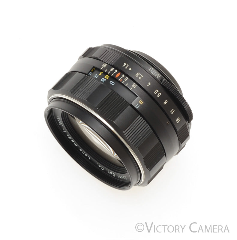 Pentax Super-Takumar 50mm F1.4 M42 Screw Mount Thorium Glass Lens  [EXC+]
