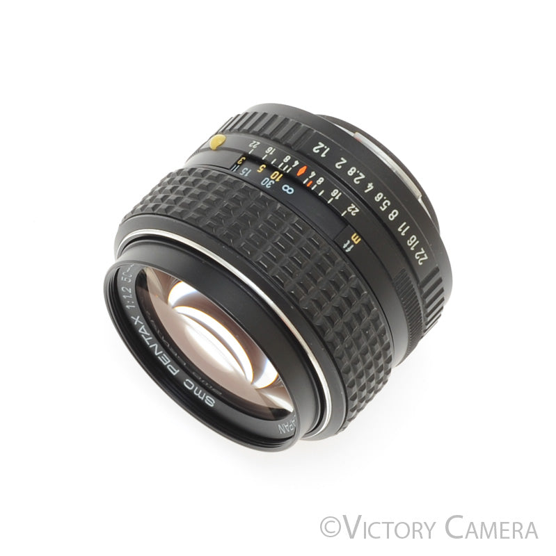 Pentax SMC Rare 50mm f1.2 FAST Prime Lens for K Mount  [MINT-] - Victory Camera