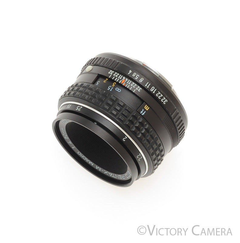 Pentax SMC Pentax-M 50mm f4 Macro Lens for K Mount [EXC+] - Victory Camera