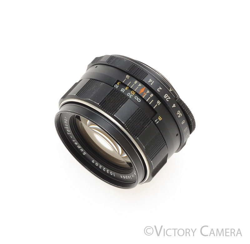 Pentax Super-Takumar 50mm f1.4 8 Element Thorium Prime Lens [EXC] - Victory Camera