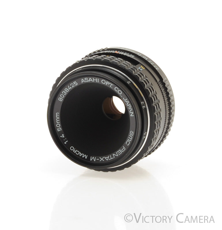 Pentax SMC Pentax-M 50mm f4 Macro Lens for K Mount [EXC+] - Victory Camera