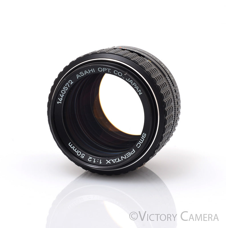 Pentax SMC Rare 50mm f1.2 FAST Prime Lens for K Mount   [EXC+] - Victory Camera