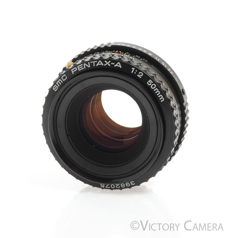 Pentax-A SMC 50mm f2 K Mount Prime Lens -Mint in Box- - Victory Camera